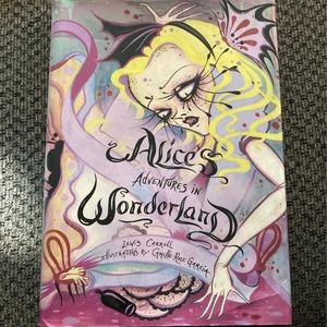 Alice's Adventures in Wonderland book, Illustrated by Camille R. Garcia, book 1